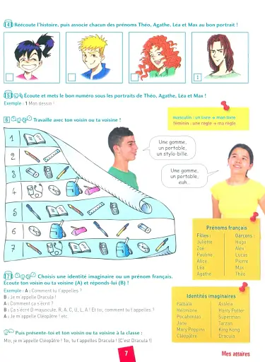 Amis et compagnie 1. Niveau A1. Livre de l'eleve - фото 7