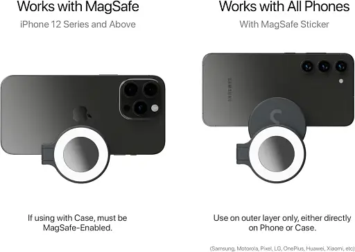 ShiftCam SnapGrip держатель камеры для мобильного телефона с беспроводной кнопкой спуска затвора магнитное - фото 3