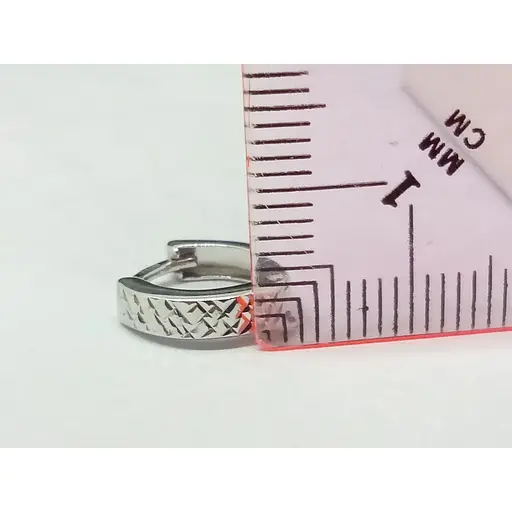 Золоті сережки Tango з алмазною гранню. 470334В - фото 6