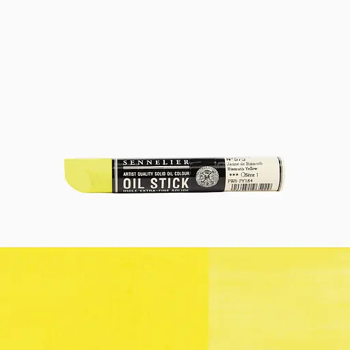 Краска масляная в форме пастели Sennelier Oil Stick, 38 мл, S1, Висмутовый желтый (Bismuth Yellow) - фото 2