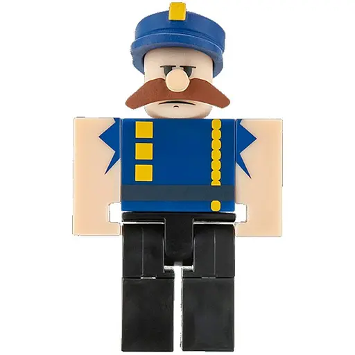 Коллекционная фигурка игровая Roblox Deluxe Mystery Pack Big Bank Robbery Edguard & Boz (ROB0583)