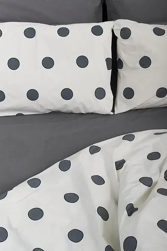 Набор наволочек Moon&Star Бязь Gold Люкс Riccarda Gray 60х60 см 2 шт - фото 2