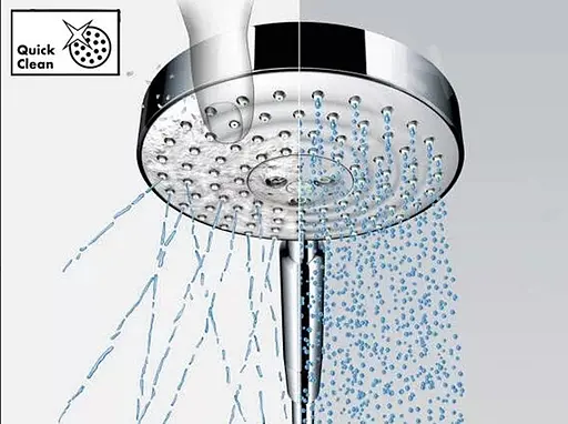 Душова система Hansgrohe Croma Select S 280 1jet Showerpipe з термостатом Matt White 26890700, Білий матовий - фото 3