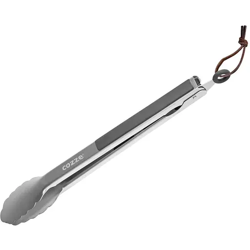 Щипці для BBQ Cozze з нержавіючої сталі з ручкою (90306) - фото 1