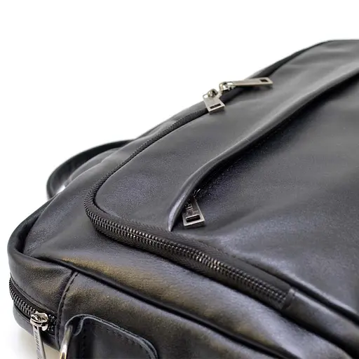 Чоловіча шкіряна сумка TARWA 43х30.5х7 см sum0026106 - фото 8