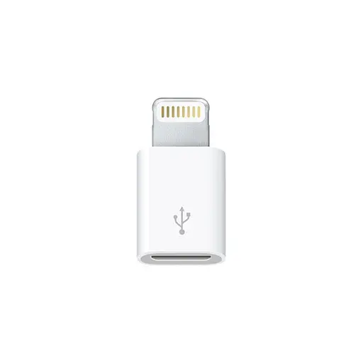 Переходник-адаптер Apple micro Usb to iPhone 5 6 7 8 Lightning - фото 2