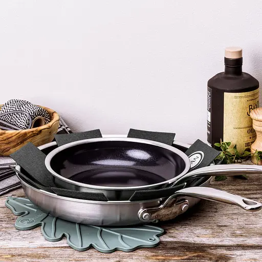 Захист для зберігання сковорідок GreenPan чорний 3 шт. (00000048696) - фото 4