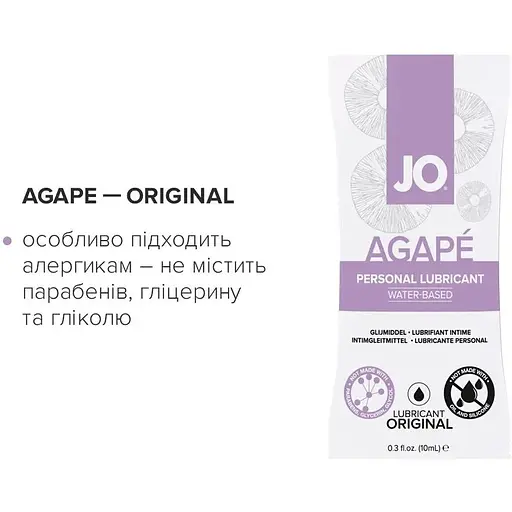 Набор смазок на водной основе System JO Four Play (8x10мл) - фото 2