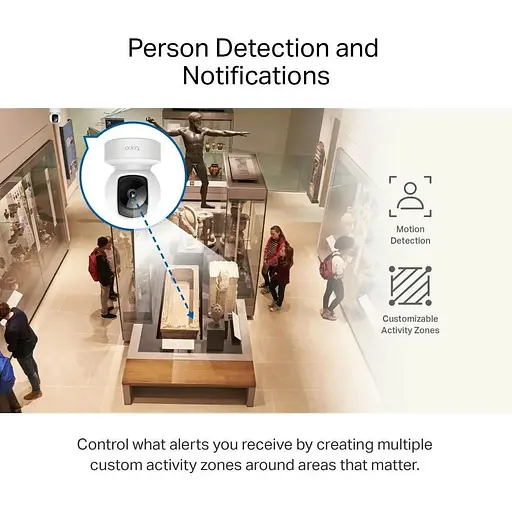 IP-камера TP-Link Tapo C212 3MP N300 microSD motion detection - фото 2