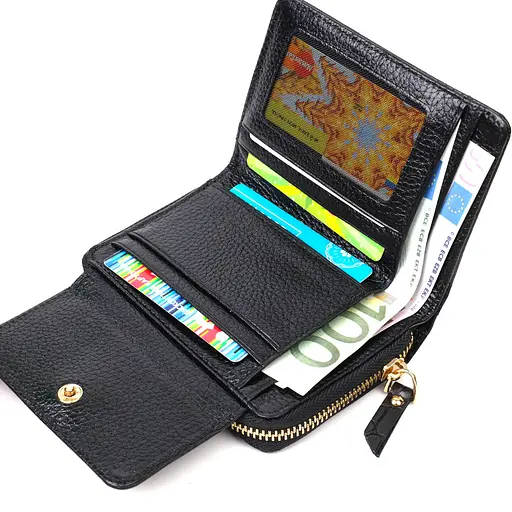 Женский кошелек с вместительной монеткой на молнии Tony Bellucci 12.5х9х2.5 см acs0032277 - фото 5