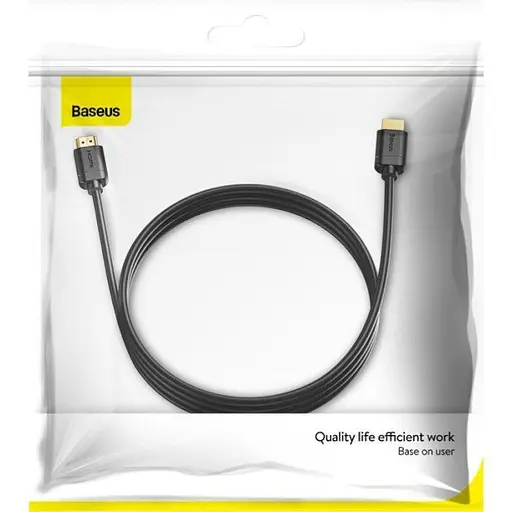 Кабель Baseus High Definition HDMI Male To HDMI Male 4k V2.0 3m (CAKGQ-C01) [73265] - фото 4