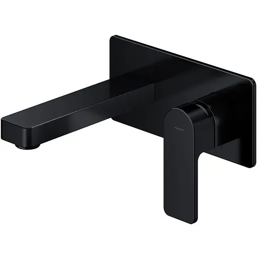 Змішувач для раковини Omnires Baretti прихованого монтажу black mat (BA7815BL) - фото 1