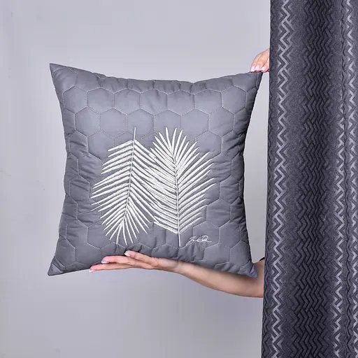 Набор декоративных подушек Ideia Листья Папоротника и Монстера 50х50 см (8-35961) - фото 2