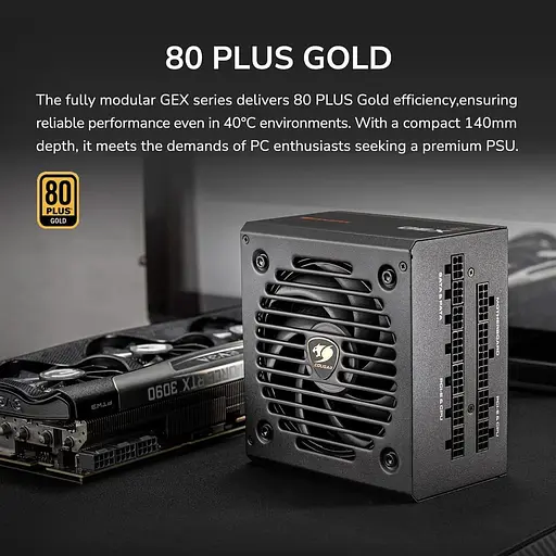 Блок живлення Cougar GEX 750 750w 80 Plus Gold Modular (GEX650 2024) - фото 9