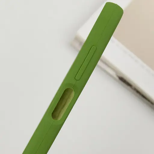 Чехол Lakshmi Silicone Cover Full Camera AA для Samsung Galaxy A14 4G/5G Зеленый/Dark green - фото 5