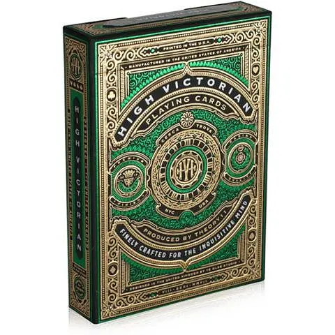 Карти гральні United States Playing Card Company Theory11 High Victorian (green) (PC_T11HVCTg)