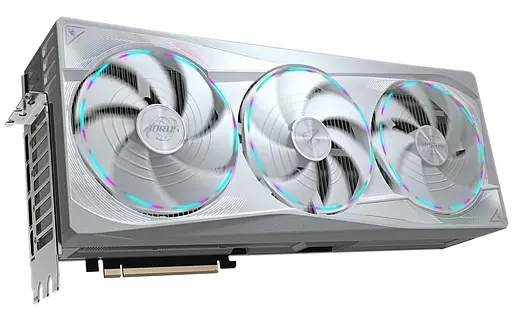 Видеокарта Gigabyte RTX 5090 32GB AORUS MASTER ICE (GV-N5090AORUSM ICE-32GD) (GDDR7, 512 bit, PCI-E v5.0 x16) - фото 5