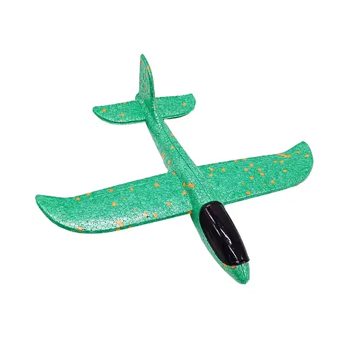 Детский метательный самолет-планер C28006(Green) длина 26 см