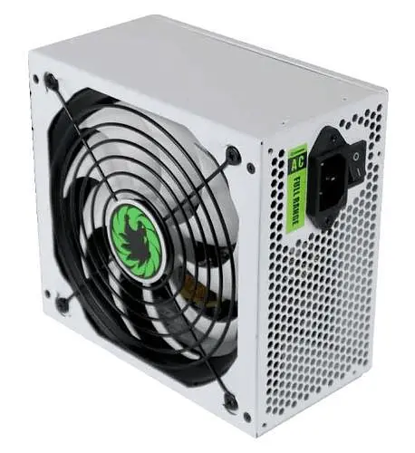 Блок питания 550 Вт, GameMax GP-550, белый, 80+ Bronze, Active PFC, 14 см, 3xMolex/5xSATA/1x6+2-pin/1x4+4-pin/1x20+4-pin, - фото 1