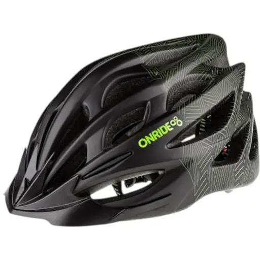 Шолом Onride Mount M Чорний/Зелений (1085-6936116120604)
