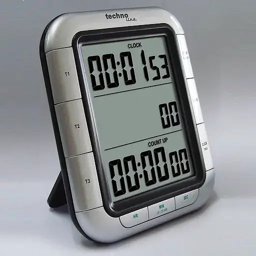 Таймер кухонний Technoline KT300 Magnetic Silver (KT300) - фото 3