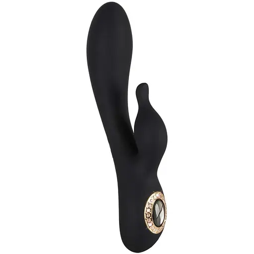 Вібратор-кролик Cleopatra Rabbit 19.7 см чорний