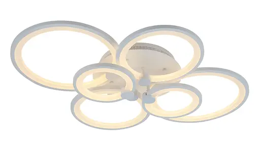 Люстра світлодіодна Valeso V X6096-6 WT - фото 4