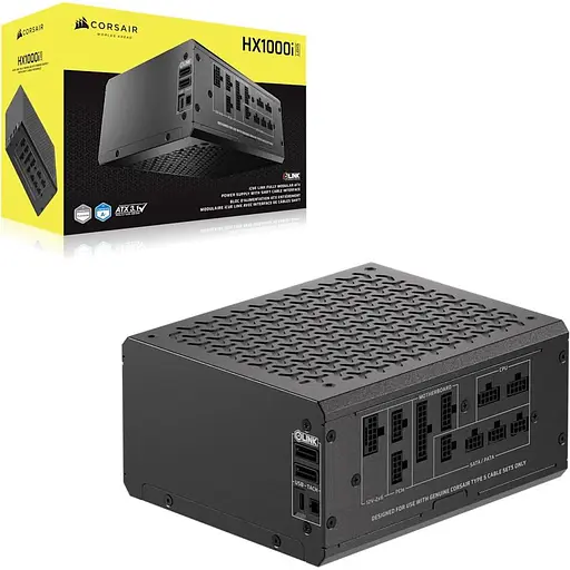 Блок живлення Corsair HX1000i 1000W 80+ Platinum (CP-9020265-EU) - фото 2
