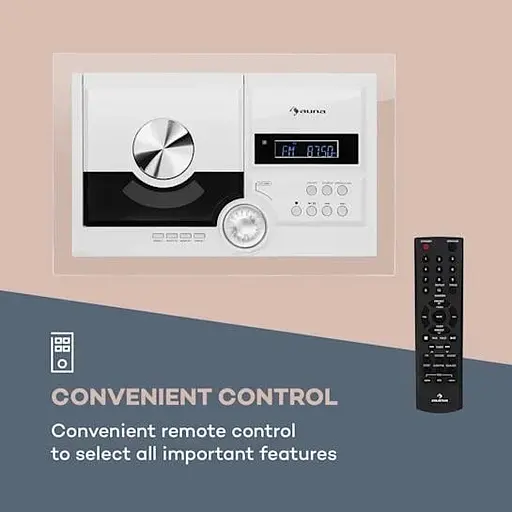 Стереосистема настенная Auna Stereosonic (10032462) - фото 9