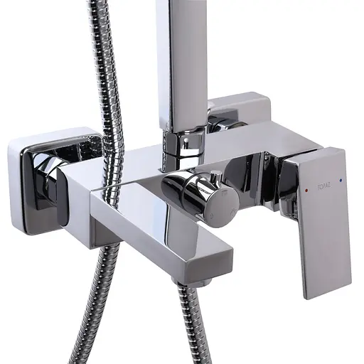 Душова система Topaz Odiss To 18202-H66, Хром - фото 4