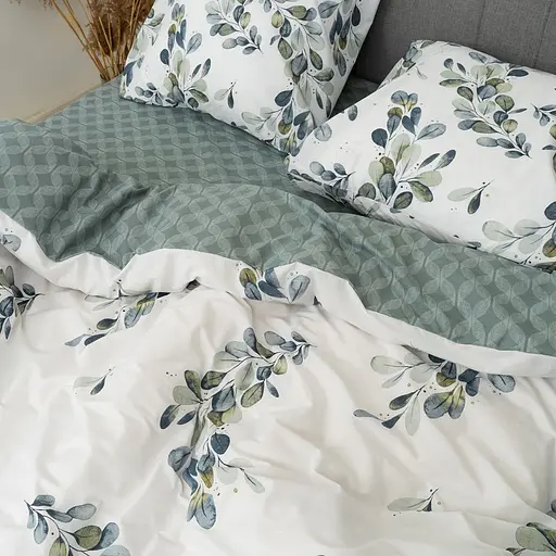 Комплект постельного белья Isleep полуторный ранфорс 24320_pl_isleep - фото 4