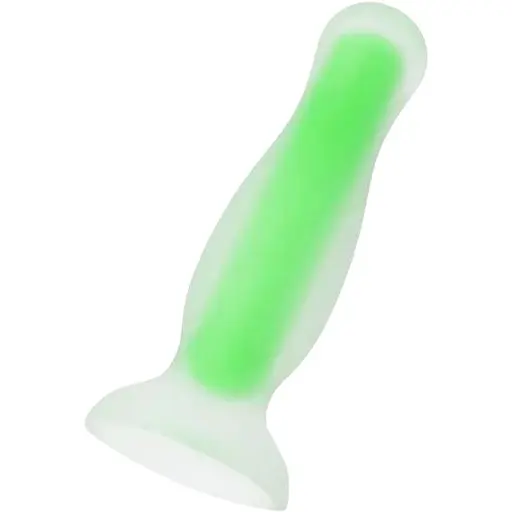 Анальна пробка Toyfa Mortimer Glow 12.5 см (зелений)