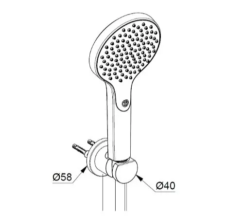 Душовий гарнітур Kludi Dive 1S 6985005-00 - фото 2