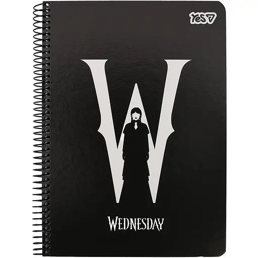 Зошит для записів Yes Wednesday А5 в клітинку 80 аркушів (152296)