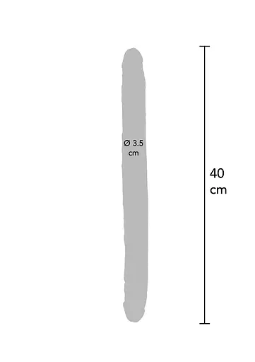 Двухсторонний фаллоимитатор Get Real Double Dong 16 inch 40 см телесный - фото 5