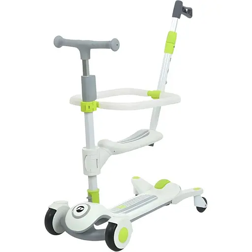 Детский самокат JR 3-127-W 3 в 1 белый