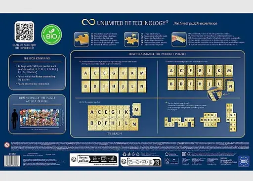 Пазл Trefl Бесконечная коллекция: Развитие планеты 21000 эл. (81040) - фото 4