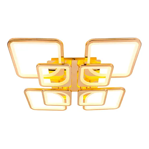 Люстра світлодіодна VALESO V K39047-4+4-TL GD з пультом - фото 4