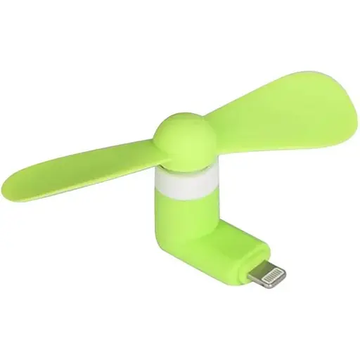 Вентилятор мобильный Lightning зеленый - фото 1
