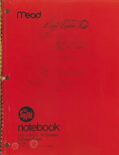 Kurt Cobain. Journals