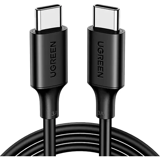 Кабель зарядний UGREEN USB Type-C — Type-C 2м black