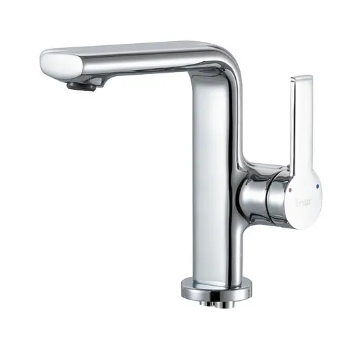 Смеситель для умывальника литой излив хром Frap F1088 Хром - фото 1