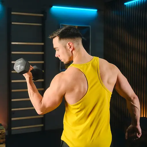 Гантелі для фітнесу Trex Sport неопренові TX-070VD 2x7кг - фото 9