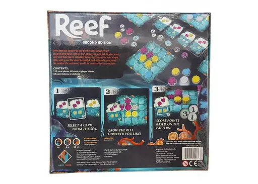 Настільна гра Plan B Games Риф 2.0 (Reef 2.0) (англ.) + правила українською! (NMG60021EN) - фото 6