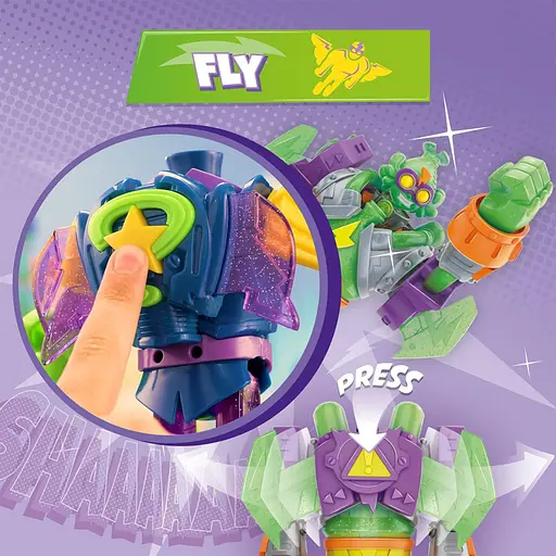 Ігровий набір Супербот Мега-К SuperThings PSTSP116IN20 робот, казум-кід, фігурка - фото 8