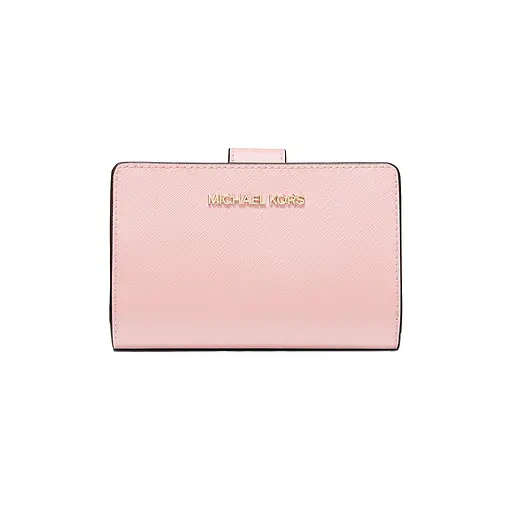 Жіночий шкіряний гаманець MICHAEL KORS (середній, пудровий)