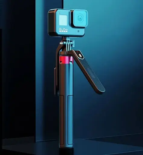 Монопод трипод беспроводной XO PRO Series P185 AL 1,8 м с Bluetooth-комплексом ДК Черный - фото 6