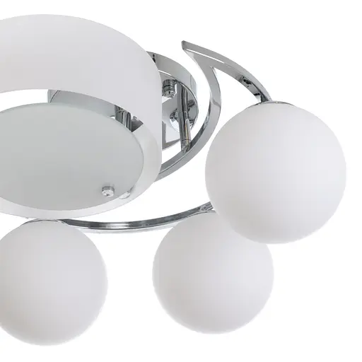 Люстра Brille молекула стельова в спальню E27 60W WH (BL-929C/4) - фото 2