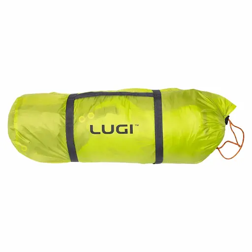 Намет туристичний Lugi LU-018 двомісний вітрозахисний з тамбуром 210 * 180 * 135 см зелений - фото 3