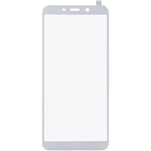 Защитное стекло Color для Meizu 16th (полного покрытия) белая рамка - фото 1